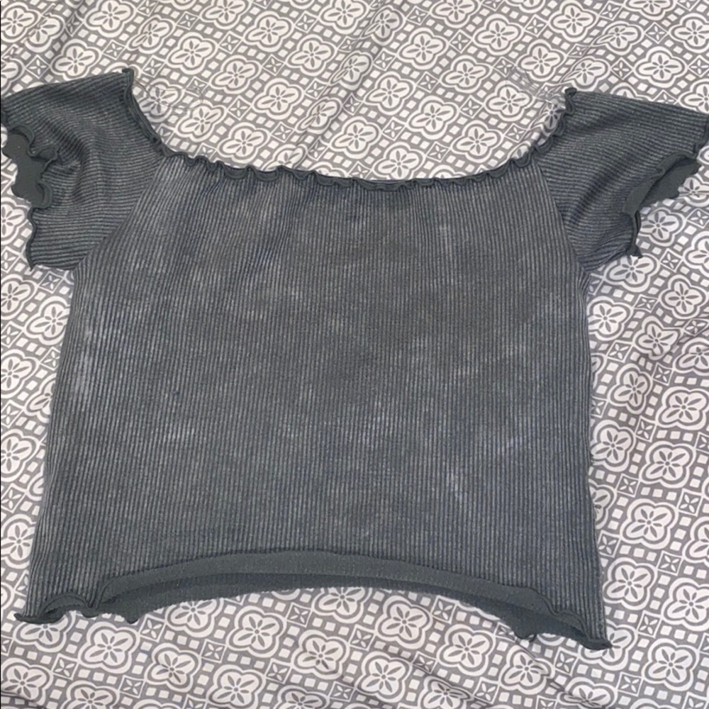 off-the-shoulder, green room from aeropostale